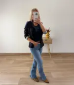 Pantalón vaquero acampanado - Imagen 2