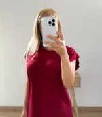 Camiseta básica de licra manga corta - Imagen 4