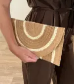 Bolso sobre rafia - Imagen 2