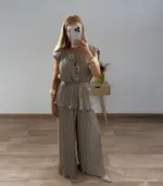 Conjunto plisado hombreras - Imagen 6