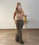 Pantalón de vestir caída recto - Imagen 4
