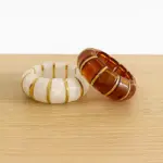 Pulsera engomada piedra con dorado