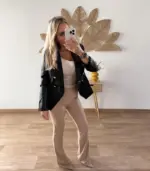 Blazer polipiel doble botonadura - Imagen 3