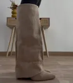 Bota alta con vuelta - Imagen 4