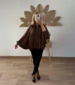 Chaqueta con cremallera y mangas murciélago - Imagen 3