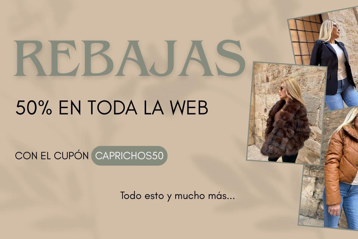 Rebajas de enero en Nuestros Caprichos