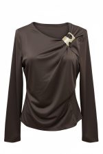 Camiseta manga larga lycra con adorno - Imagen 6