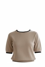 Conjunto punto fino falda plisada y camiseta - Imagen 3