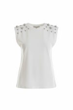 Camiseta  sin mangas con tachuelas hombros - Imagen 5