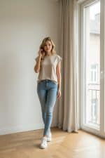 Camiseta manga corta básica - Imagen 4