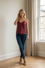 Top lencero tirante fino - Imagen 5